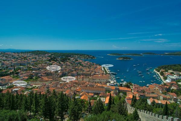 Ferienwohnung Kampanel 10 Hvar Town Exterior foto